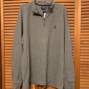 Chaps zip up pull over shirt 🟥